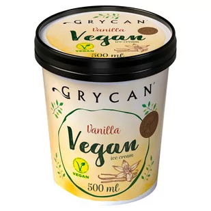 Grycan - Vegan lody o smaku waniliowym - Lody i desery lodowe - miniaturka - grafika 1