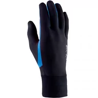 Rękawiczki - Rękawiczki do biegania Viking Runway Multifunction 140 (kolor Czarny. Niebieski, rozmiar 7) - miniaturka - grafika 1