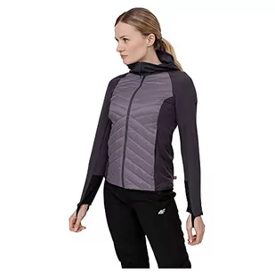 4F Damska hybrydowa kurtka damska Technical Jacket, fioletowy (Light Violet), 42 - Kurtki damskie - miniaturka - grafika 1