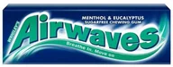 Gumy do żucia, lizaki, dropsy - ﻿1x 14g AIRWAVES Menthol & Eucaliptus 10 drażetek - miniaturka - grafika 1