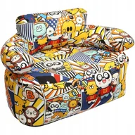 Fotele i krzesła ogrodowe - Fotel dmuchany krzesło turystyczne Yolco GS1P na kemping do ogrodu domu - miniaturka - grafika 1