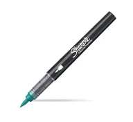 Markery do tablic - Sharpie 2218068 marker 1 szt. Końcówka pędzlowa Zielony - miniaturka - grafika 1