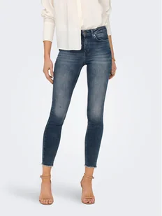 ONLY Jeansy 15216970 Niebieski Skinny Fit - Spodnie damskie - miniaturka - grafika 1