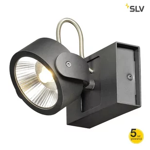 Spotline Reflektor KALU 1 LED CZARNY 60° 1000127 - Oprawy, klosze i abażury - miniaturka - grafika 1