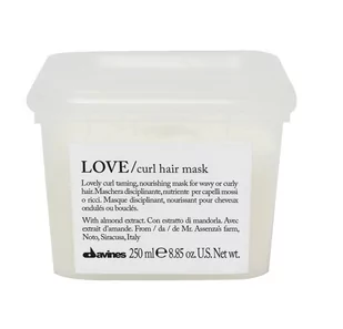 Davines Davines LOVE Curl Hair Mask 250ml 8004608257158 - Maski do włosów - miniaturka - grafika 1
