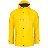 Kurtki męskie - Deproc Active Męska kurtka przeciwdeszczowa Ankerglut, żółta, 6XL - miniaturka - grafika 1