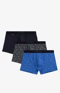 Majtki męskie - Bawełniane bokserki męskie 3-pack 3MH-187, Kolor multicolour, Rozmiar M, ATLANTIC - Intymna - miniaturka - grafika 1