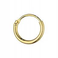 Biżuteria dla dzieci - Złoty Kolczyk Kółko Koło 9m 585 Usta Brwi Nos Ucho - miniaturka - grafika 1