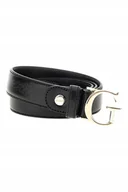 Paski - Guess Pasek Damski Adj Pant Belt H30 Czarny R.L - miniaturka - grafika 1