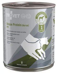 Trovet Unique Protein UPH Konina dla psa i kota puszka 800g DLA ZAMÓWIEŃ + 99zł GRATIS! - Mokra karma dla kotów - miniaturka - grafika 1