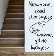 Pomoce naukowe - Naklejka: Nieważne, skąd startujesz - miniaturka - grafika 1