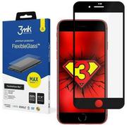 Szkła hartowane na telefon - 3MK FlexibleGlass Max iPhone SE 2020 czarny/black - miniaturka - grafika 1