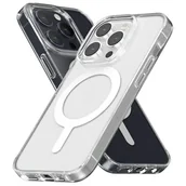 Etui i futerały do telefonów - Mercury etui MagSafe Jelhard iPhone 15 Pro 6,1" transparent - miniaturka - grafika 1