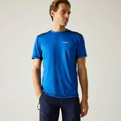 Koszulki sportowe męskie - Regatta Regatta Koszulka męska Virda Niebieski, Rozmiar: 3XL - miniaturka - grafika 1