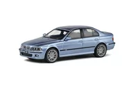Samochody i pojazdy dla dzieci - Solido Bmw M5 E39 2000 Silver Blue Metalli 1:43 4310503 - miniaturka - grafika 1