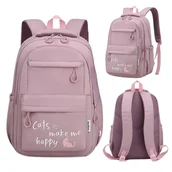 Plecaki szkolne i tornistry - PLECAK SZKOLNY TORNISTER DLA DZIEWCZYNKI KL. 4-6 [DG-PL-ROZ-21] - miniaturka - grafika 1