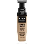 Podkłady do twarzy - NYX Professional Makeup Professional Makeup - CAN'T STOP WON'T STOP - FULL COVERAGE FOUNDATION - Podkład do twarzy - TRUE BEIGE NYXCPTW-DOTW - miniaturka - grafika 1