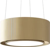 Okapy kuchenne - Okap wyspowy CIARKO DESIGN MONO LIGHT 60 gold 460 m3/h - miniaturka - grafika 1