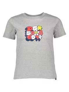 Koszulki i topy damskie - Roxy Koszulka w kolorze jasnoszarym ze wzorem - grafika 1