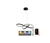 Lampy sufitowe - Brilagi - LED Żyrandol ściemnialny na lince COSMOWAVE LED/70W/230V czarny + pilot - miniaturka - grafika 1