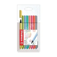 Cienkopisy - Cienkopis 0,8mm STABILO POINTMAX 8 kolorów etui kartonowe /488/8-02/ - miniaturka - grafika 1