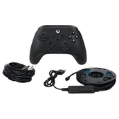 Kontrolery gier na PC - Kontroler PowerA Advantage Wired pro Xbox Series X|S with Lumectra + RGB LED Strip (XBGP0076-01) Czarny - miniaturka - grafika 1