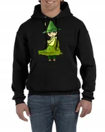 Bluzy męskie - 3147 Bluza Z Kapturem Muminki Włóczykij Ryjek Xl - miniaturka - grafika 1