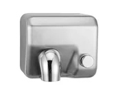 Suszarki do rąk i włosów - Merida EIM208 Suszarka do rąk STARFLOW PLUS z przyciskiem, stal matowa z powłoką AFP - miniaturka - grafika 1