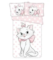 Pościel dla dzieci - Jerry Fabrics Pościel bawełniana 100x135 Marie Cat "Dots 03" baby do łożeczka August 23 - miniaturka - grafika 1