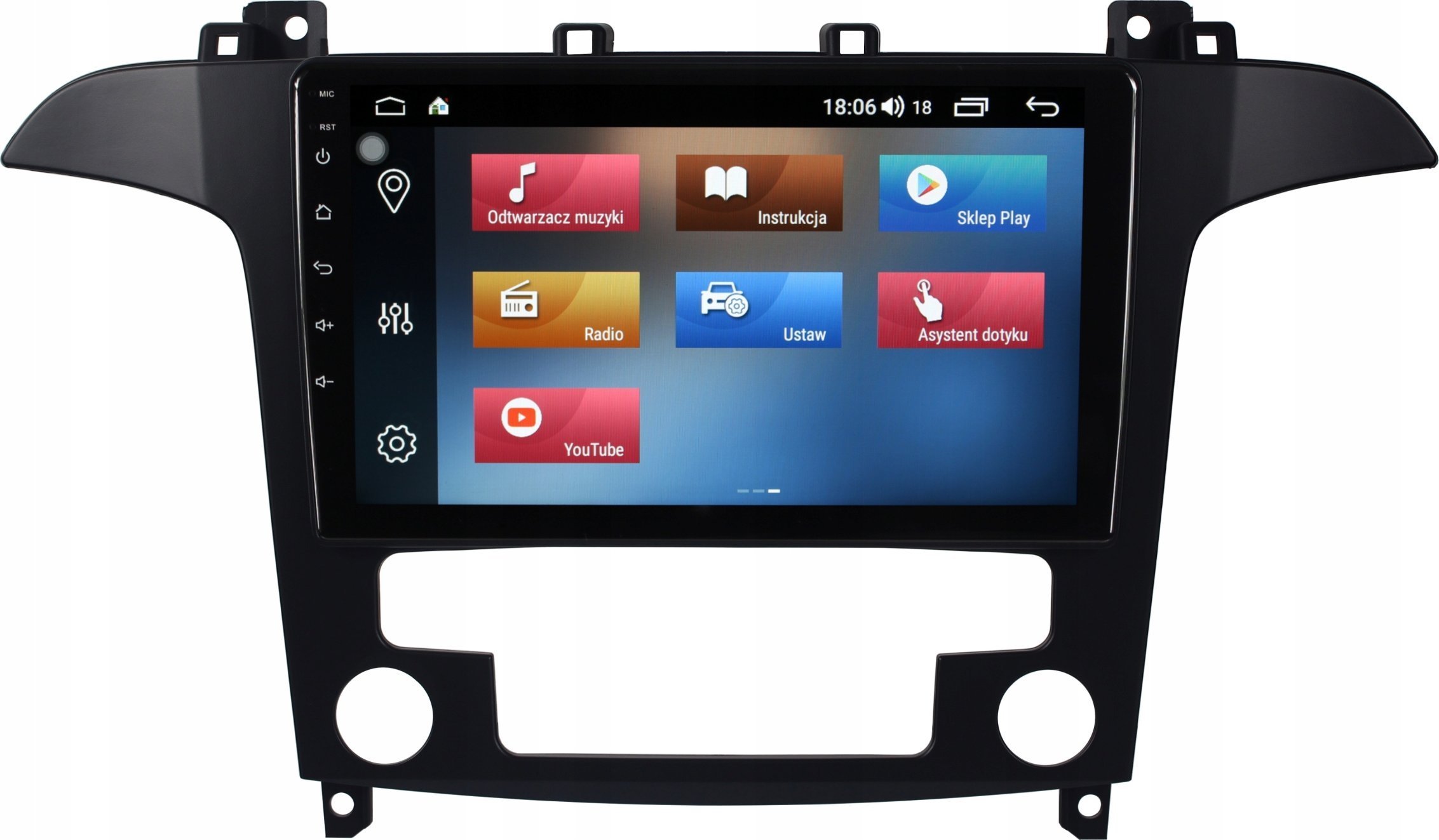 Nawigacja GPS RADIO NAWIGACJA GPS FORD S-MAX 2006-2015 ANDROID