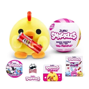 Zuru Mini Brands Snackles Miękki Pluszak Z Przekąską Kula Niespodzianka - Lalki dla dziewczynek - miniaturka - grafika 1