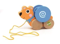 Zabawki interaktywne dla dzieci - Zabawka do ciągnięcia Miś - zabawka - miniaturka - grafika 1