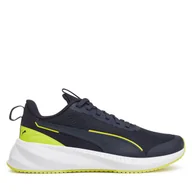 Buty dla chłopców - Sneakersy Puma Flyer Lite 3 Jr 401526 02 Granatowy - miniaturka - grafika 1