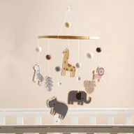 Karuzele dla niemowląt - Karuzela Zoo Drewniana - miniaturka - grafika 1