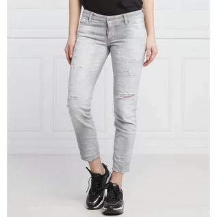 Spodnie damskie - Dsquared2 Jeansy Jennifer | Tapered | low waist - grafika 1