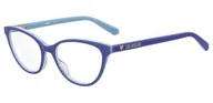 Okulary korekcyjne, oprawki, szkła - Okulary korekcyjne Love Moschino MOL545 B3V - miniaturka - grafika 1