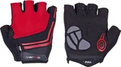 Rękawiczki rowerowe - Verso Rękawiczki rowerowe Verso SB-01-7036-B czarno-czerwone S - miniaturka - grafika 1