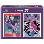Puzzle - Puzzle 2x500 Królewna Śnieżka / Mała Syrenka Educa - miniaturka - grafika 1