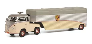 Schuco Vw T1 Continental Motors Porsche Ra 1:64 452001400 - Samochody i pojazdy dla dzieci - miniaturka - grafika 1