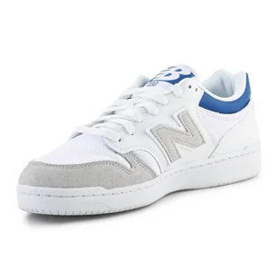 Buty New Balance BB480 (kolor Biały. Niebieski. Szary/Srebrny, rozmiar EU 42) - Buty sportowe męskie - miniaturka - grafika 3