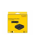 Stacje dokujące i replikatory portów - D-ELOCK M.2 Docking Station for 2 x M.2 SATA SSD with Clone function - miniaturka - grafika 1