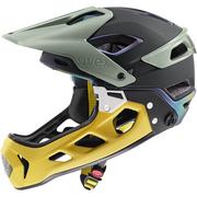 Kaski rowerowe - UVEX Jakkyl HDE 2.0 Kask, forest/mustard matt 52-57cm 2021 Kaski MTB S4109780515 - miniaturka - grafika 1