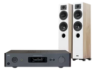 Zestawy stereo - NAD C 379 (czarny) + Diva 5 (dąb) - miniaturka - grafika 1