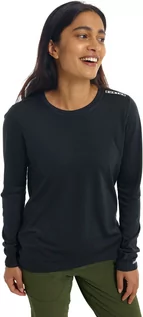 Koszulki i topy damskie - t-shirt damski BURTON BRAND ACTIVE LS True Black - grafika 1