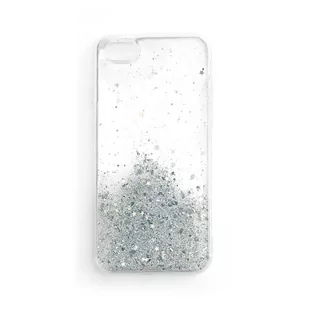 Wozinsky Star Glitter błyszczące etui pokrowiec z brokatem Xiaomi Redmi Note 9T 5G przezroczysty - Etui i futerały do telefonów - miniaturka - grafika 1