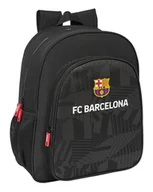 Plecaki szkolne i tornistry - Safta F.C. BARCELONA BLACK - Plecak szkolny dla dzieci, plecak dziecięcy, odpowiedni dla dzieci w wieku szkolnym, wygodny i wszechstronny, jakość i wytrzymałość, 32 x 12 x 38 cm, czarny, Czarny - miniaturka - grafika 1