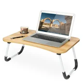Części i akcesoria do laptopów - STOLIK POD LAPTOPA Składany do łóżka podstawka - miniaturka - grafika 1