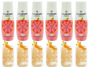 6x SYROP KONCENTRAT GRAPEFRUIT DO SATURATORA SODASTREAM 9L NAPOJU z 440ml - Syropy i koncentraty owocowe - miniaturka - grafika 1