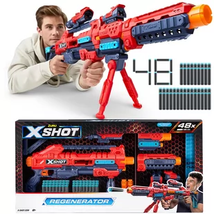 X-Shot Regenerator biały 1000 kombinacji - Zabawki militarne - miniaturka - grafika 1