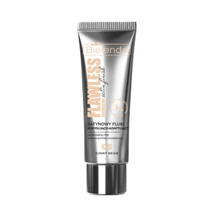Bielenda Flawless Foundation Satynowy Fluid Korygująco-Adaptujący 05 Sunny Beige - Podkłady do twarzy - miniaturka - grafika 1